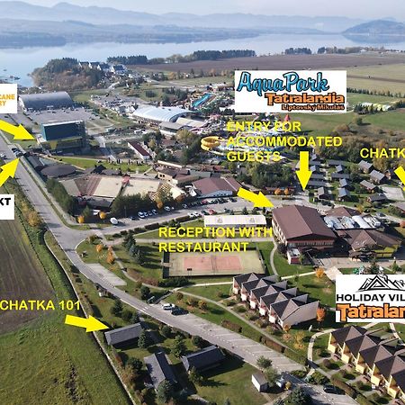 Chatky 101 A 411 Tatralandia Liptovský Mikuláš 外观 照片